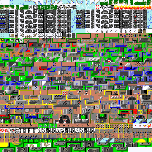 Snow tiles
