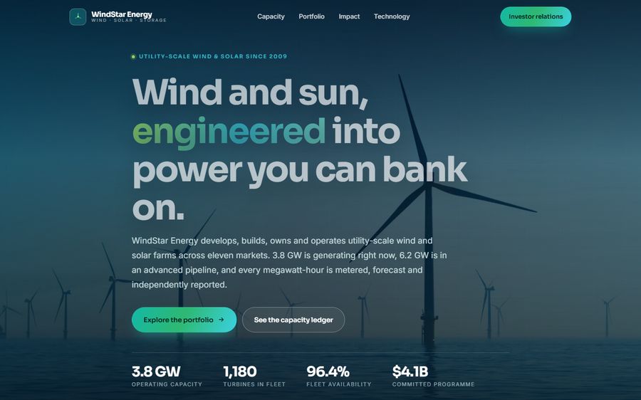 Windstar Energy preview