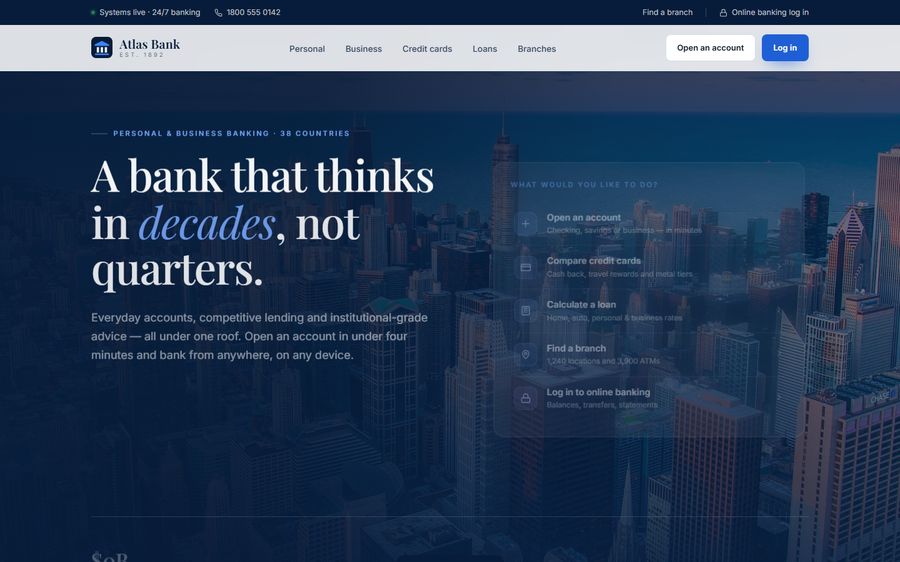 Atlas Bank preview