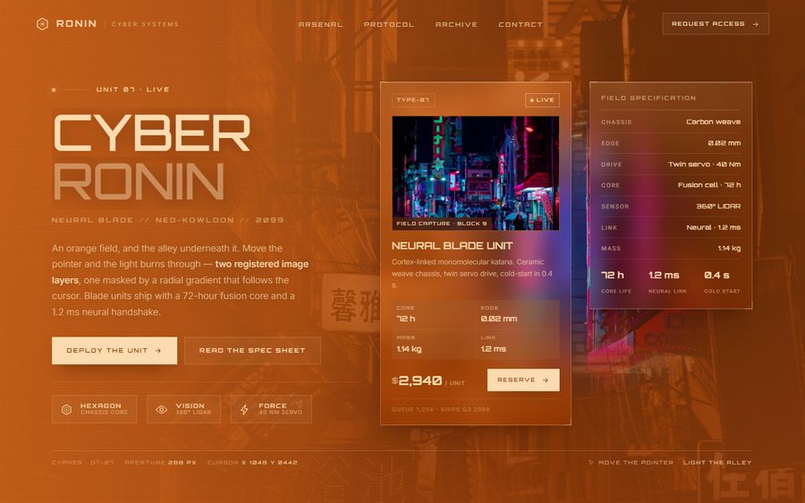 cyber-ronin preview
