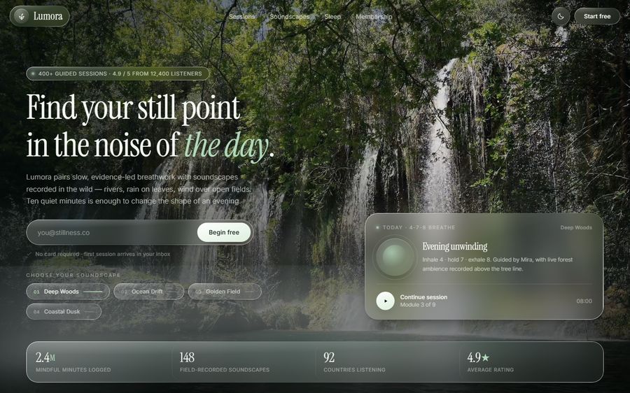 lumora-wellness preview