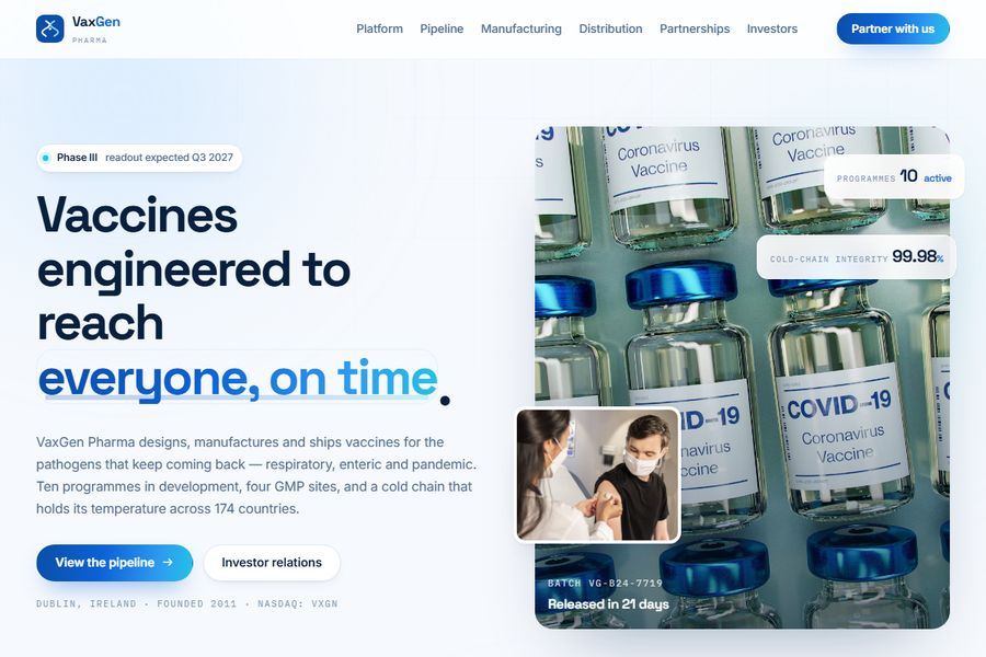 vaxgen-pharma preview