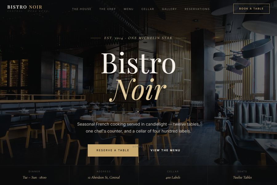 餐飲美食 template preview