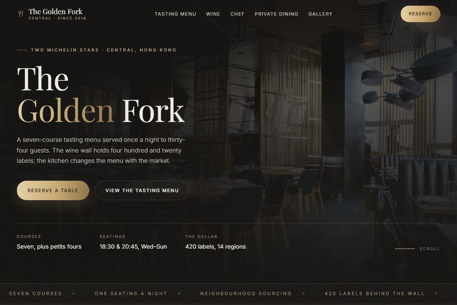 golden-fork preview