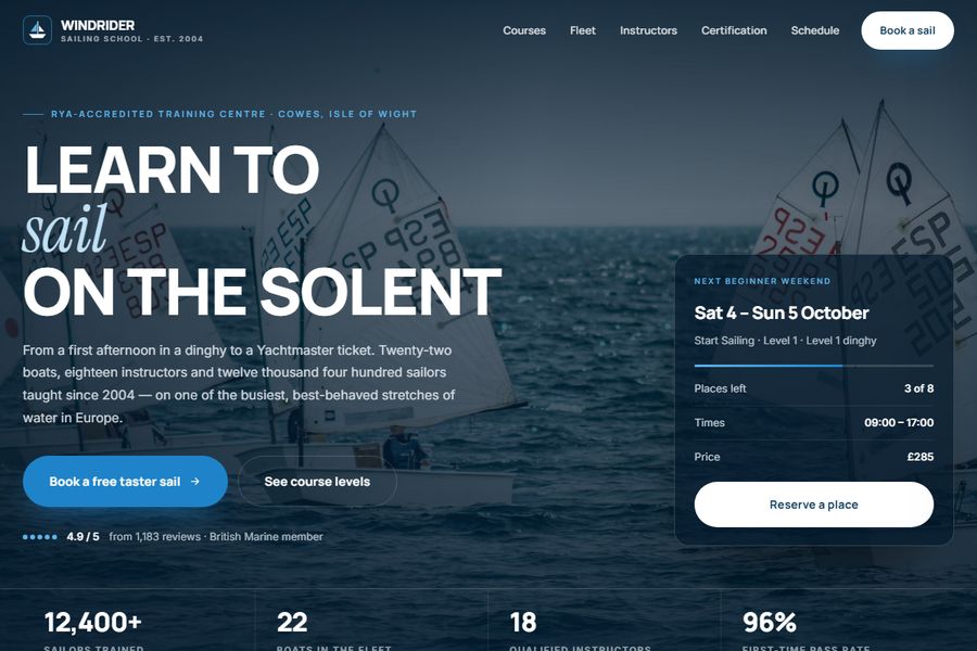 Windrider Sailing preview